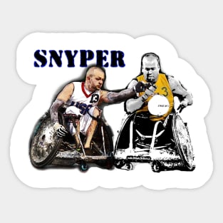 Derrick Snyper Helton Sticker